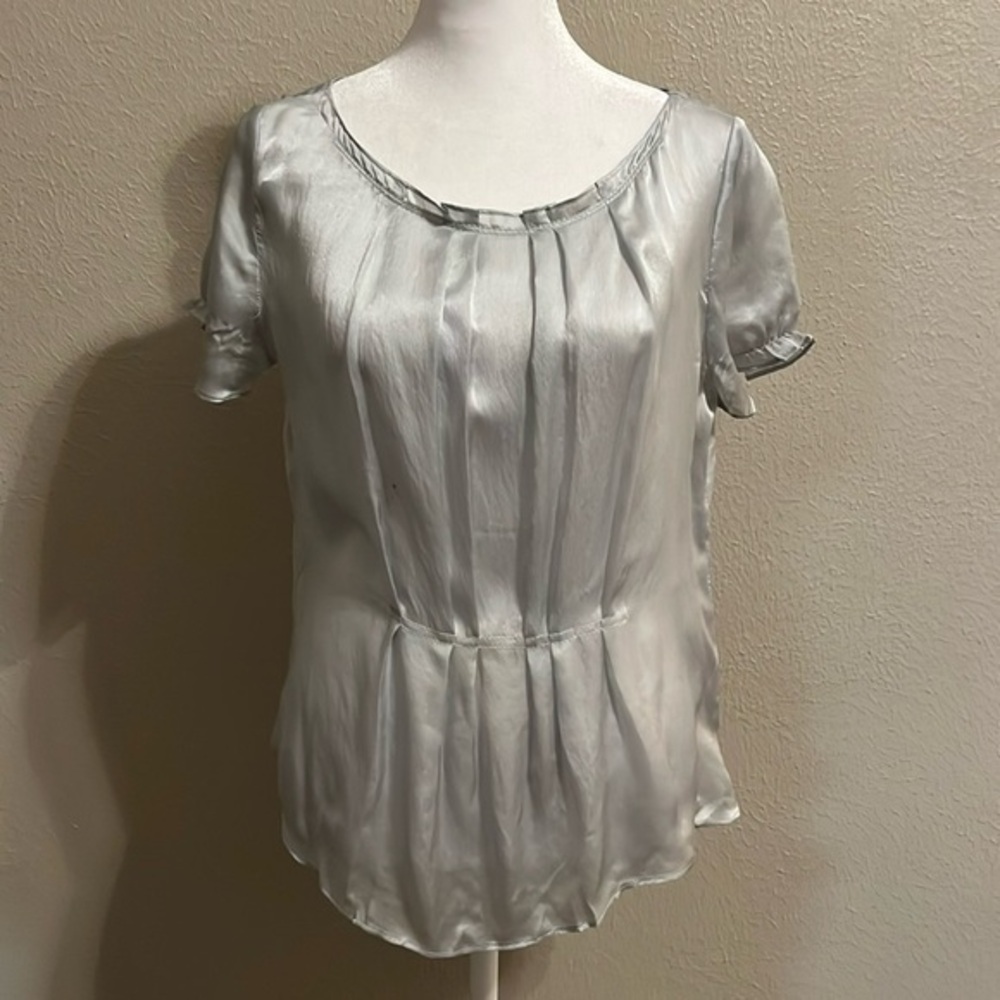 J Crew Silk Blouse SZ 4